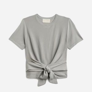 Never worn! Wrapped knit top - size medium